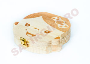 cdl001 Cutie de lemn pentru dintii de lapte fetita wm 2 Cutie de lemn pentru dintii de lapte fetita