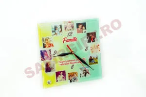 cs001 Ceas sticla 20x20 wm 1 ceas sticla personalizat