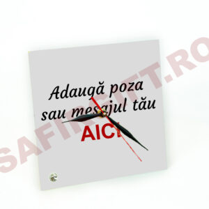 ceas sticla personalizat