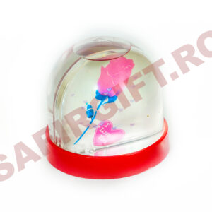 Glob foto rotund zapada personalizat