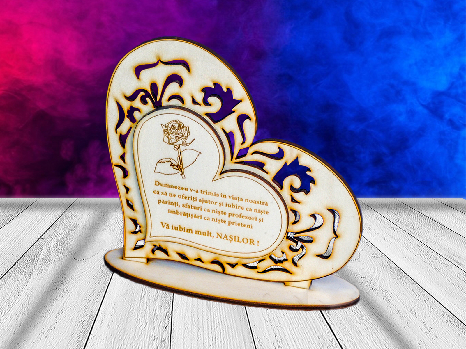 Obiecte din lemn personalizate
