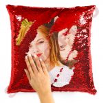 prn001 Perna cu paiete alb + rosu personalizata wm 7 Perna cu paiete alb + rosu personalizata
