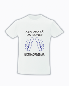 trc006 Asa arata un bunic extraordinar1 Tricou personalizat Asa arata un bunic extraordinar cadouri pentru bunici