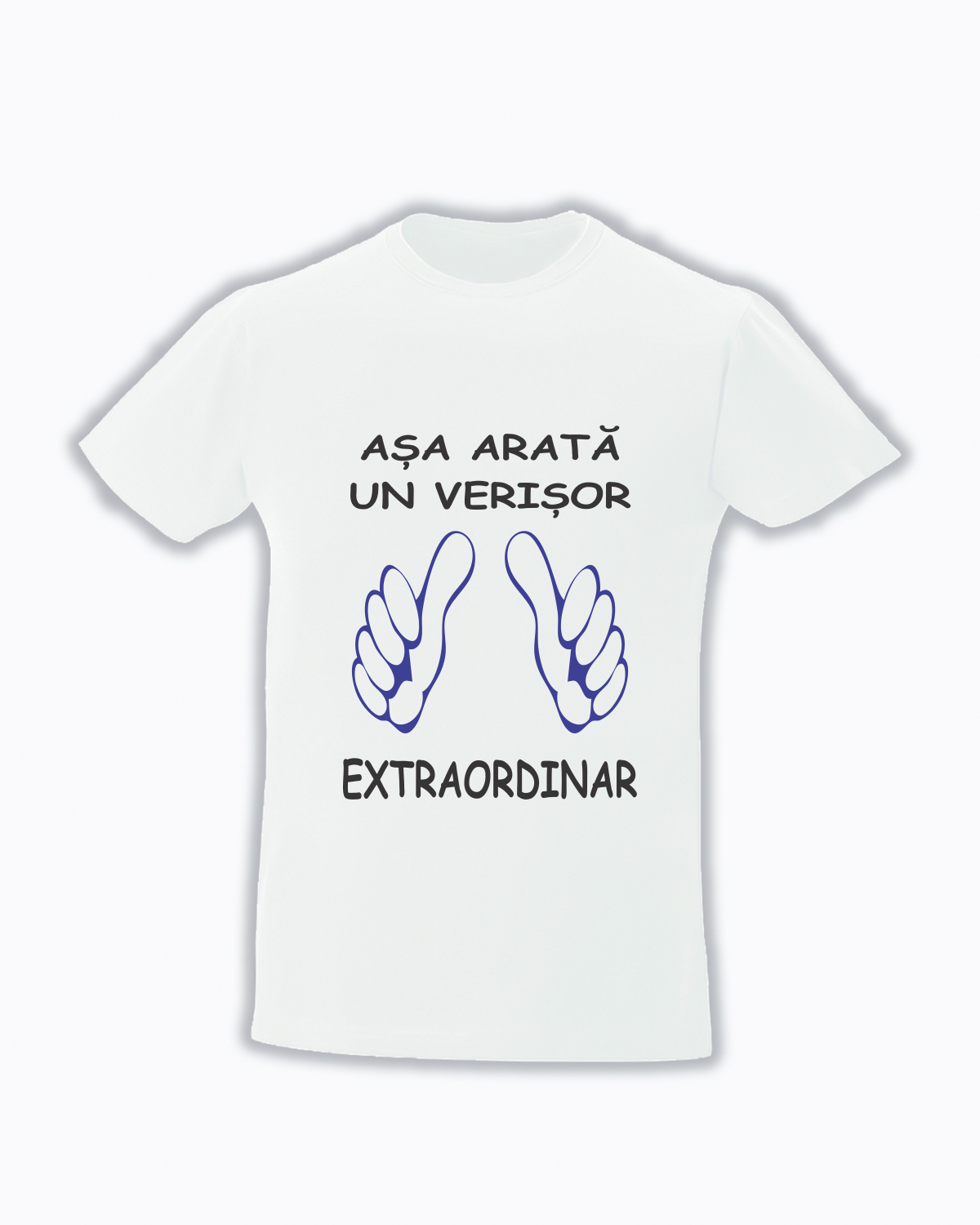 trc014 Asa arata un verisor extraordinar 1 Tricou personalizat Asa arata un verisor extraordinar cadouri pentru verisor