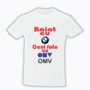 Tricou personalizat Baiat cu bmw