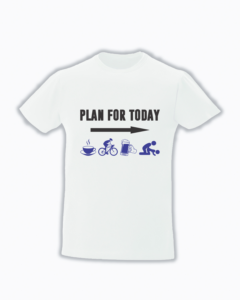 trc036 Plan for today Tricou personalizat Plan for today tricouri cu mesaje haioase