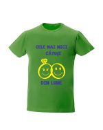 trc037 Cele mai mici catuse din lume verde Tricou personalizat Cele mai mici catuse din lume tricouri cu mesaje haioase
