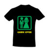 Tricou personalizat Game over tricouri nunta cu mesaje haioase