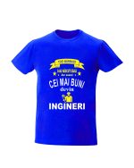 trc045 Toti barbatii s-au nascut egali dar numai cei mai buni devin INGINERI albastru Tricou personalizat Toti barbatii s-au nascut egali dar numai cei mai buni devin ingineri cadouri pentru ingineri tricouri pentru ingineri