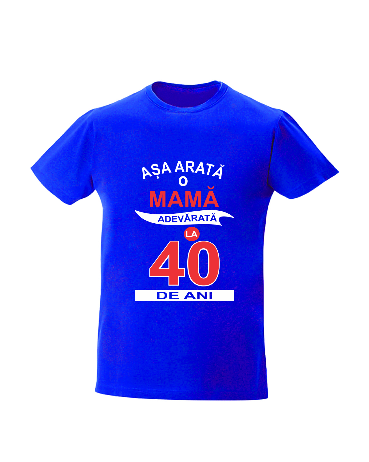 trc051 Asa arata o mama adevarata la 40 de ani albastru