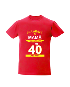 trc051 Asa arata o mama adevarata la 40 de ani rosu