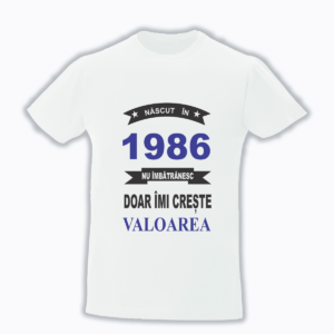 Tricou Personalizat Nascut in 1986