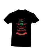 trc055 Sunt RAC , Ca sa tii pasul cu mine trebuie sa iei racheta negru Tricou Personalizat Sunt Zodia Rac! cadouri pentru raci