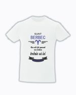 trc057 Sunt BERBEC , Ca sa tii pasul cu mine trebuie sa iei racheta alb Tricou Personalizat Sunt Zodia Berbec! cadouri pentru berbeci