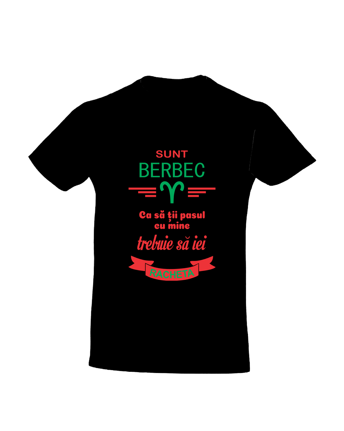 Tricou Personalizat Sunt Zodia Berbec! cadouri pentru berbeci