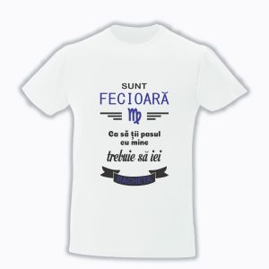 Tricou personalizat Zodia Fecioara! cadouri pentru fecioare