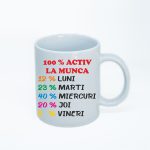 100% activ la munca cana personalizata 100% activ la munca
