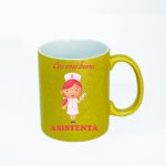 CN004 Cea mai buna asistenta aurie Cana personalizata Cea mai buna asistenta