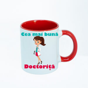 Cana personalizata cea mai buna doctorita