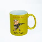 CN011 Cel mai bun Soldat aurie Cana personalizata cel mai bun soldat