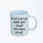 CN012 O cafea va rog Cana alba Cana personalizata o cafea va rog