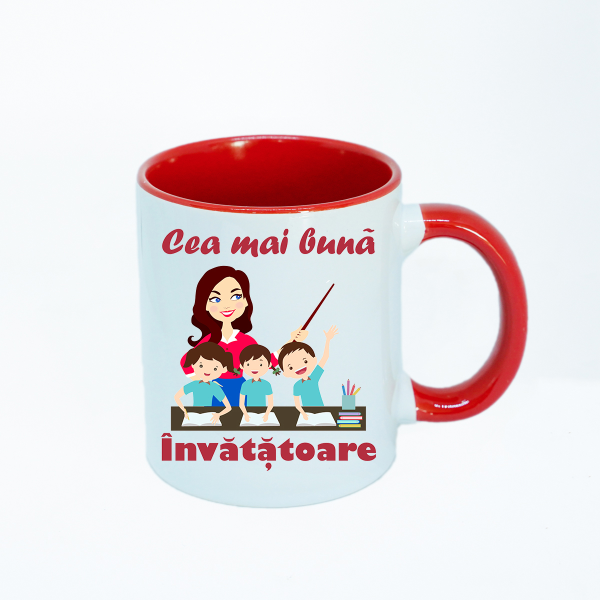 Cana personalizata Cea mai buna invatatoare