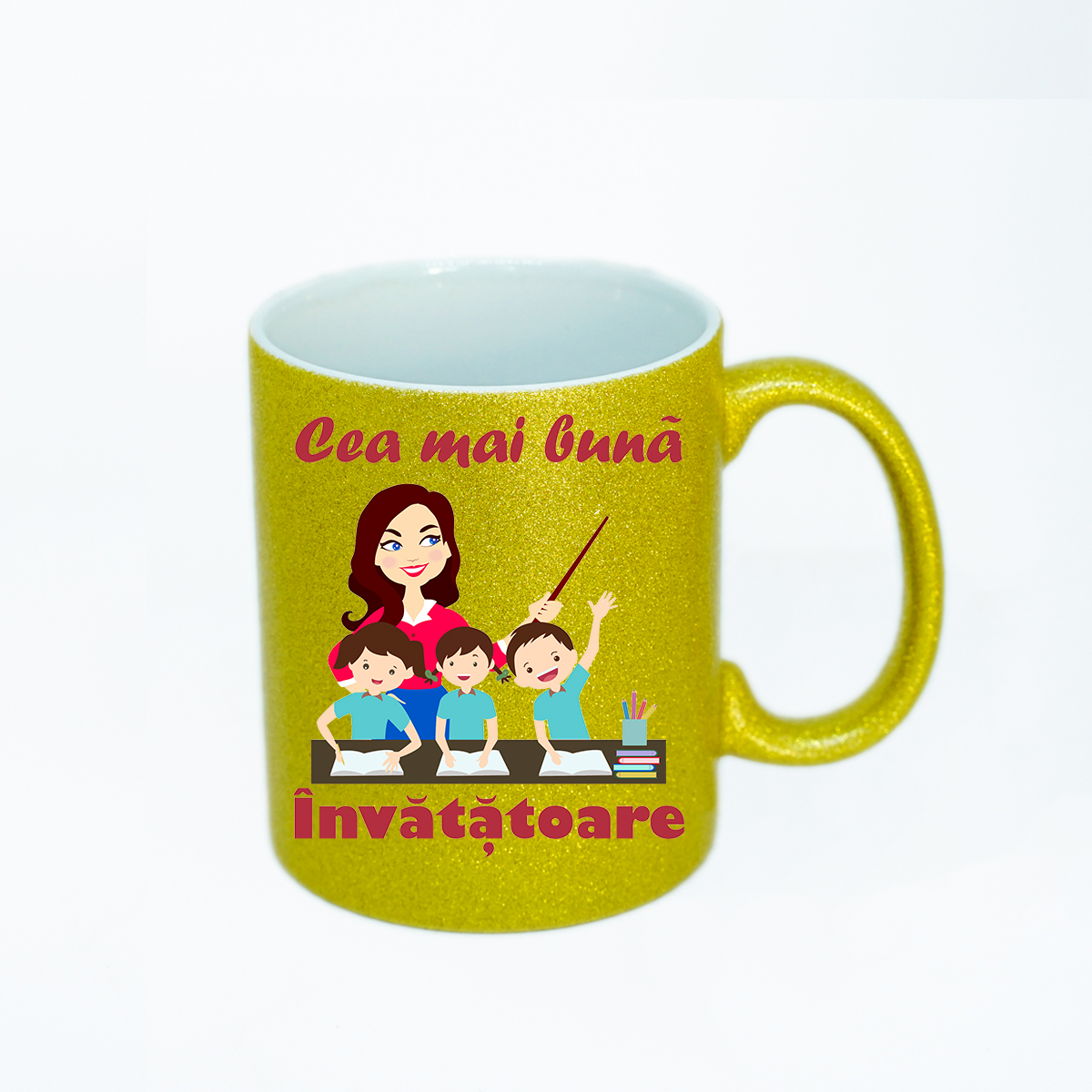Cana personalizata Cea mai buna invatatoare