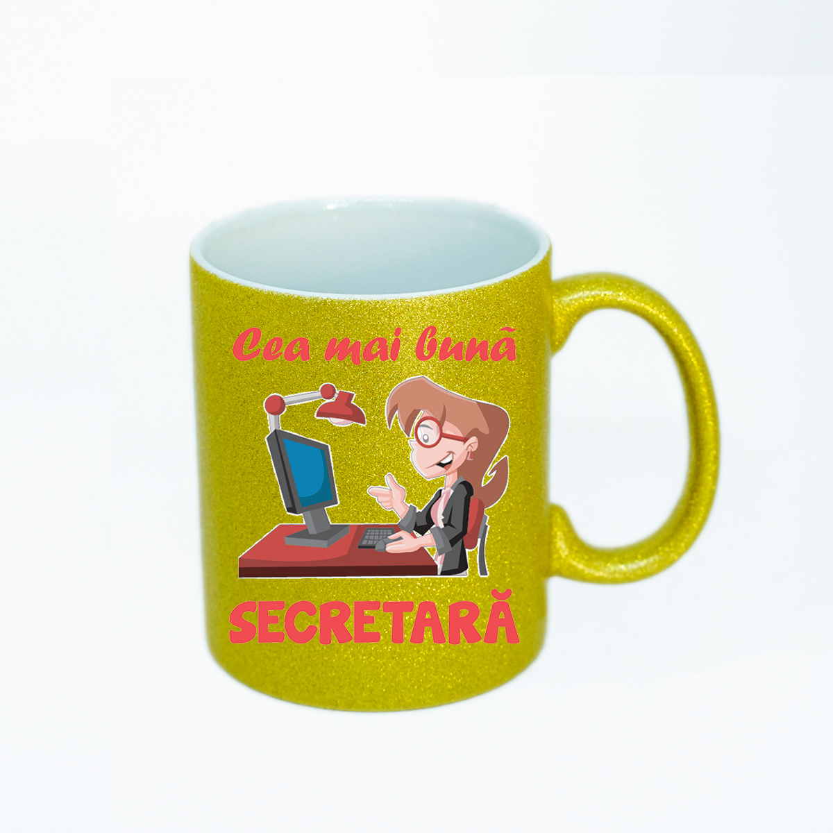 Cana personalizata Cea mai buna secretara