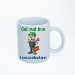 CN020 Cel mai bun Instalator alba simpla Cana personalizata Cel mai bun Instalator