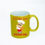 CN027 Cel mai bun pizzar aurie Cana personalizata Cel mai bun pizzar