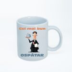 CN028 Cel mai bun ospatar alba simpla Cana personalizata Cel mai bun ospatar