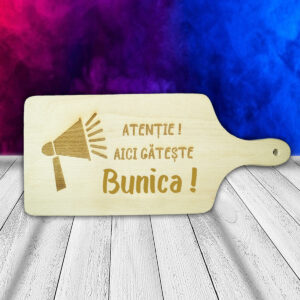Tocator personalizat Atentie aici gateste bunica