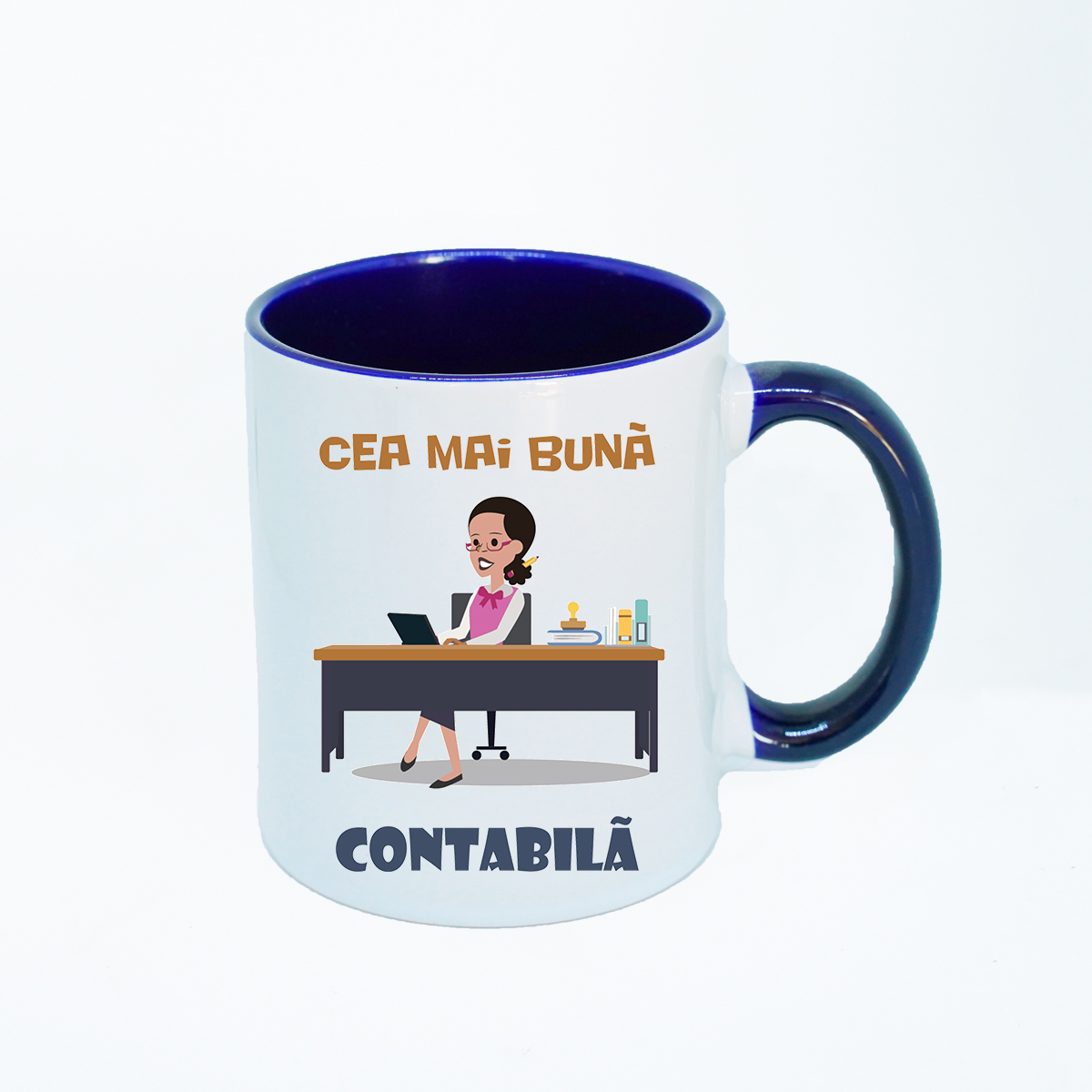 Cana personalizata Cea mai buna contabila