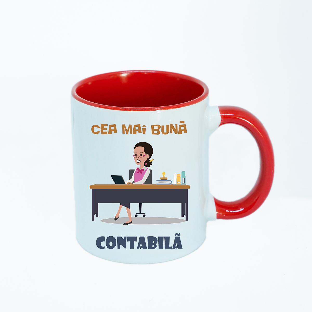 Cana personalizata Cea mai buna contabila