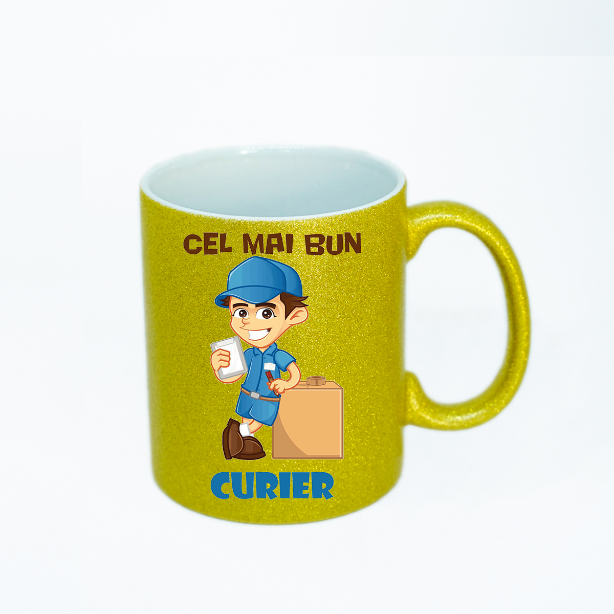 Cana personalizata Cel mai bun curier