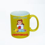 CN040 Cea mai buna croitoreasa aurie Cana personalizata Cea mai buna croitoreasa