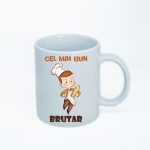 CN041 Cel mai bun brutar alba simpla Cana personalizata Cel mai bun brutar