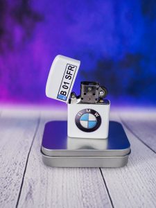 Bricheta personalizata cu nr si marca2 Bricheta personalizata cu nr si marca masinii auto