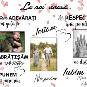 Tablou Canvas la noi acasa in aceasta casa