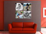 cnv032 Set 4 tablouri canvas patrate personalizate fundal 1 Set 4 tablouri canvas patrate Multicanvas Multi canvas decorul casei decoratiuni