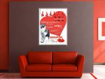 CNV027 Regulile iubirii inima cu fundal 2 Tablou canvas personalizat regulile iubirii inima decoratiuni living sufragerie dormitor