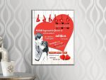 CNV027 Regulile iubirii inima cu fundal principal Tablou canvas personalizat regulile iubirii inima decoratiuni living sufragerie dormitor