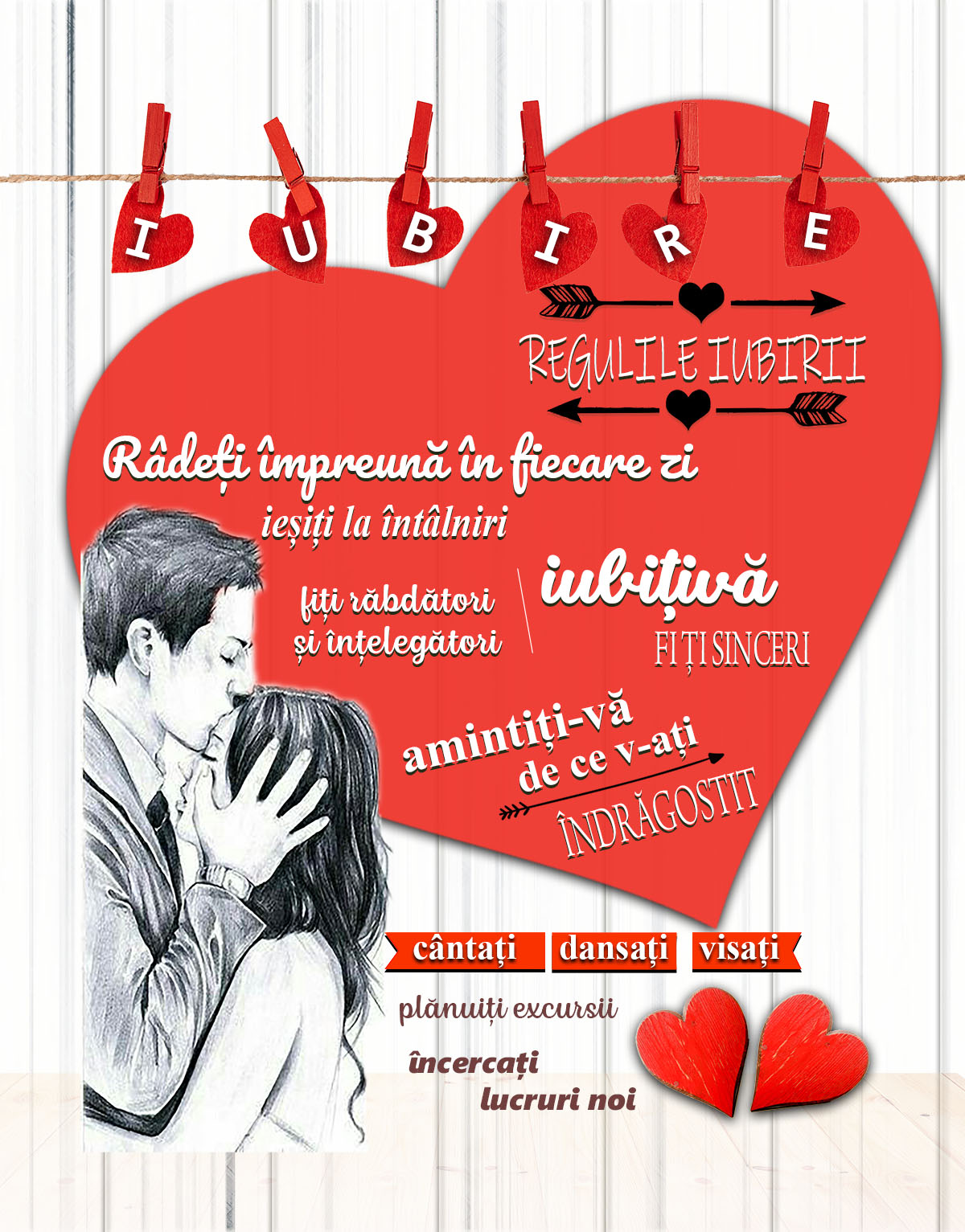 Tablou canvas personalizat regulile iubirii inima decoratiuni living sufragerie dormitor