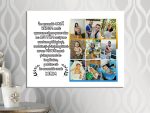 cnv041 Tablou canvas familie colaj 9 poze fundal principal Tablou canvas familie colaj 9 poze cu mesaj cadouri personalizate