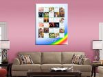 CNV049 Tablou canvas calendar cu poze (2) Tablou canvas calendar cu poze