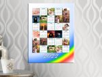 CNV049 Tablou canvas calendar cu poze (4) Tablou canvas calendar cu poze