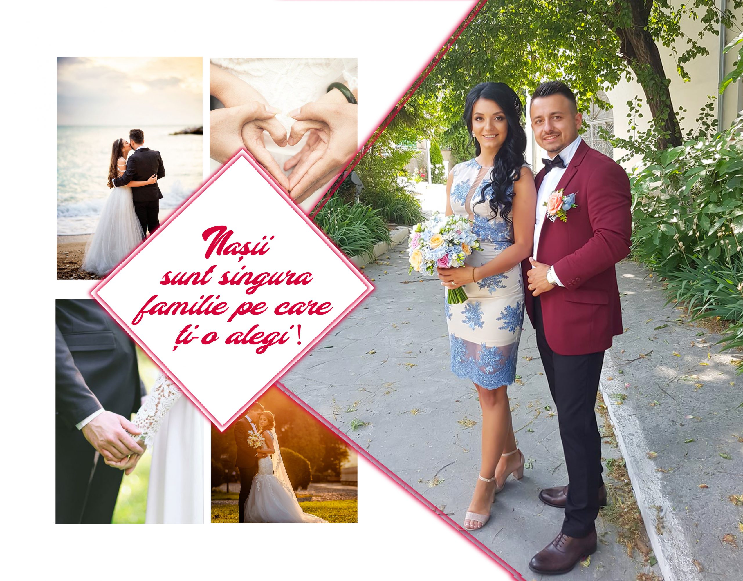 Tablou canvas Nasii sunt singura familie cadouri pentru nasi