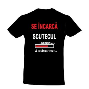 Tricou personalizat se incarca scutecul cadou pentru viitorii parinti