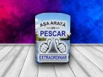 Brc004 Asa arata un pescar extraordinar Bricheta personalizata asa arata un pescar extraordinar cadouri pentru pescari