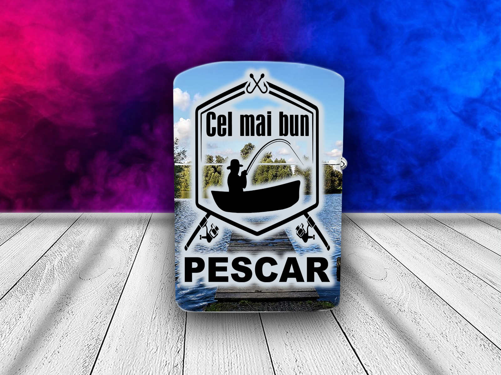 Bricheta personalizata Cel mai bun pescar cadouri pentru pescari